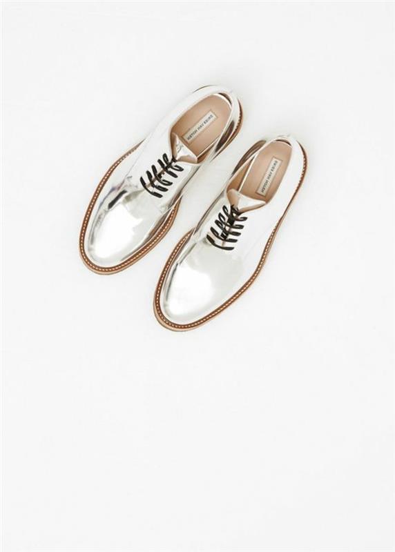 0-botine-a-lacet-argent-pigūs-moteriški batai-tendencijos-2016 m