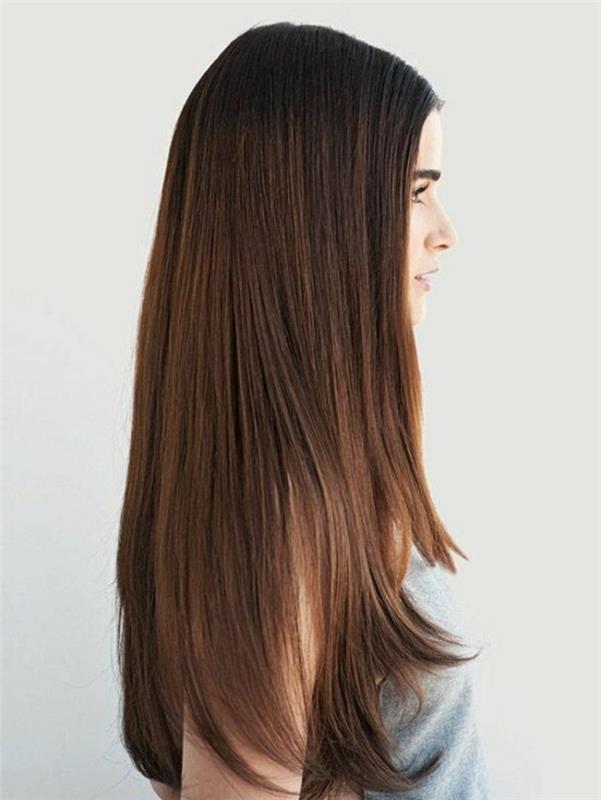 0-plaukų spalva-natūralus-rudas-ilgų plaukų rudas-šokoladinis dažymas