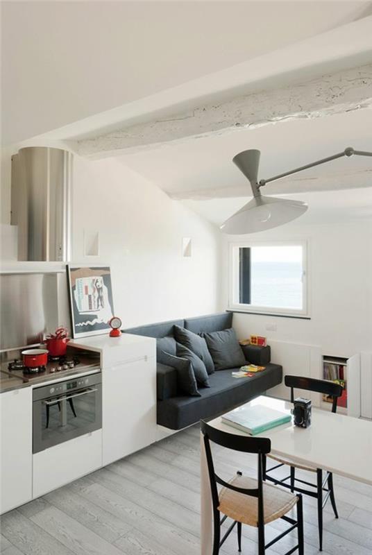 0-lepa-bela-dnevna soba-postavitev-majhna-dnevna soba-siva-tla-bela-kuhinjsko pohištvo