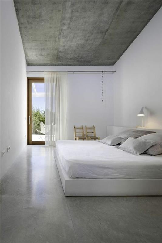 0-gražus-miegamasis-baltas-pilkas-betonas-dekoratyvus-grindims ir sienoms
