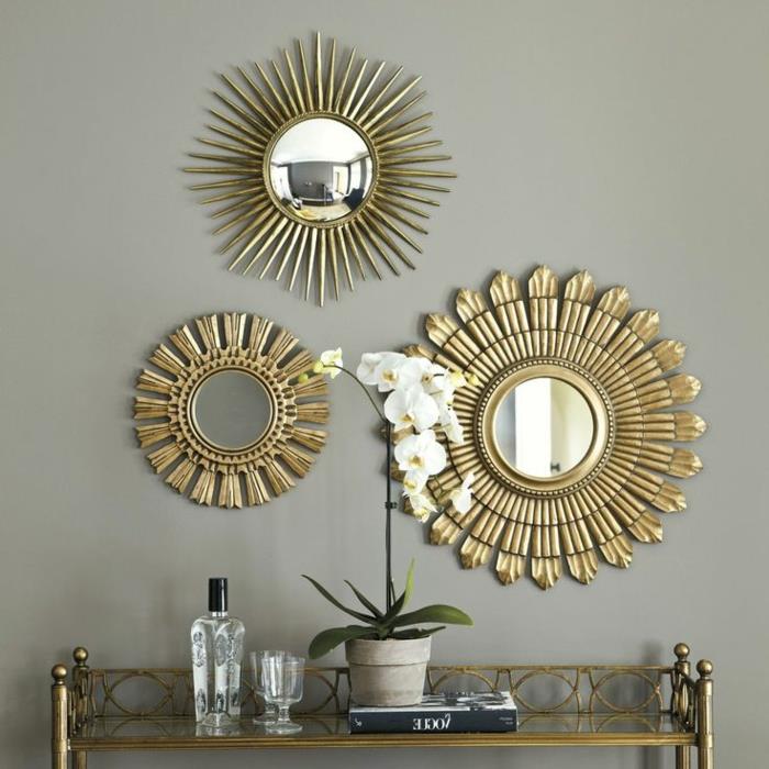 0-dekoratyvinis veidrodis-alinea-veidrodis-desgn-pas cher-kaip-papuošti-pilku sieniniu veidrodžiu