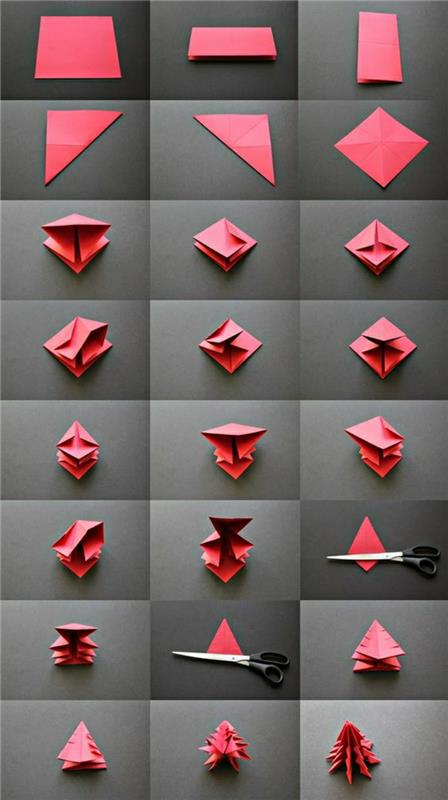 0-zložljiv-papir-obarvan-origami-enostavno-v-barvni-papir-model-origami-enostavno