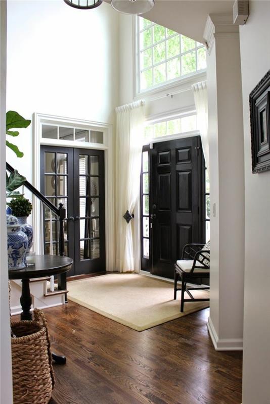 0-giriş-kapı-tasarım-zilten-kapı-siyah-ahşap-modern-evde