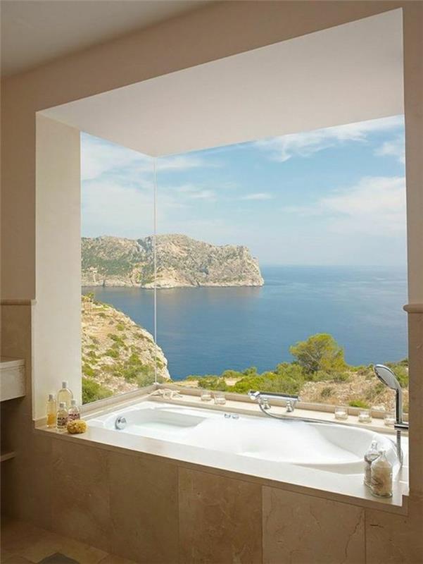 0-prabangus-dizainerio-vonios kambarys-itališkas-vonios-modelis-smėlio spalvos plytelės