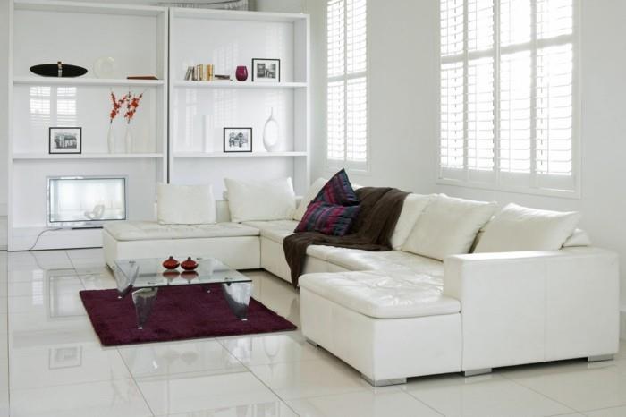 0-dnevna soba-belo-pohištvo-v-belem-usnju-polirane-ploščice-polirano-sijaj-bela-mizica-dnevna soba