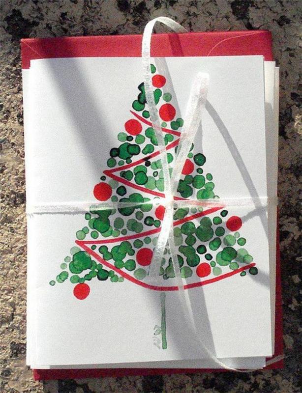 00-pasidaryk pats-sveikinimo atvirukas-žalias-Kalėdų eglutė-idėja-sveikinimo atvirukas