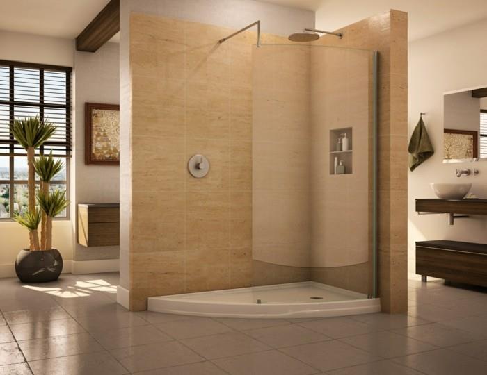 00-kaip išsirinkti geriausią dušo kabiną „pasidaryk pats“, dušo kabina-smėlio spalvos vonios kambaryje