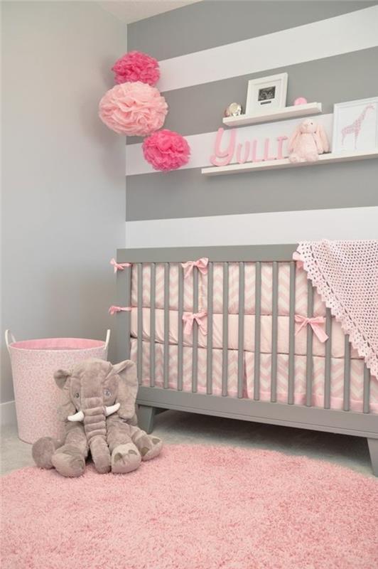 00-pretty-baby-girl-room-pink-preproga-in-the-girl-otroška soba-stena-s-črtami