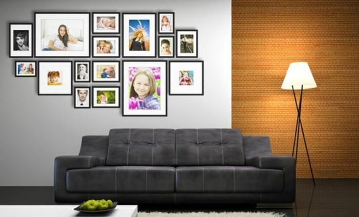 00-moderna-dnevna soba-s-ogrodjem-mele-stenski okvir-najboljše ideje-za-okvirje za fotografije
