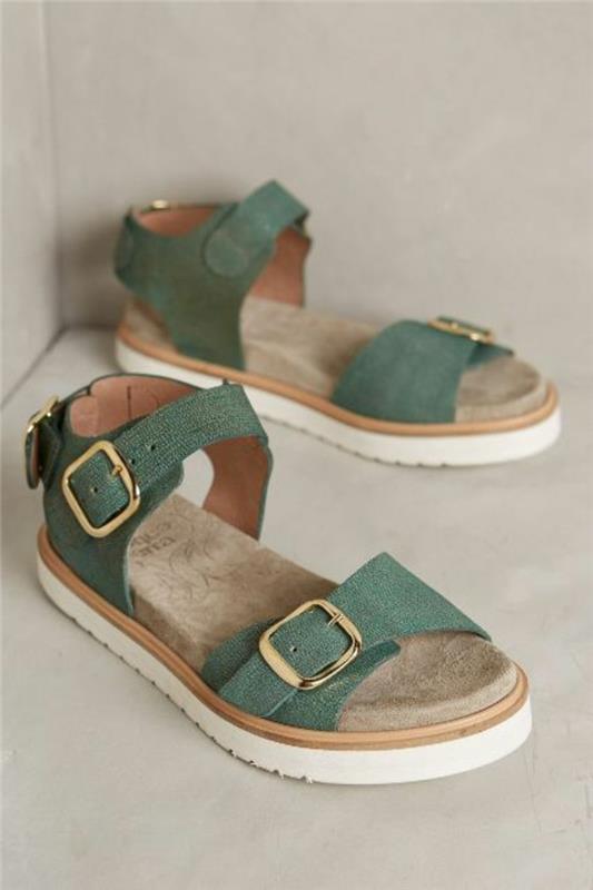 000-žalia-sandalai-pigūs-sandalai-moteris-dizainerė-basutės-2016-naujausios tendencijos