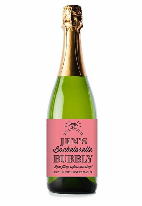 1-personalizuotas-vyno butelis-personalizuotas-vyno-etiketė-su-gana-rožinė etiketė