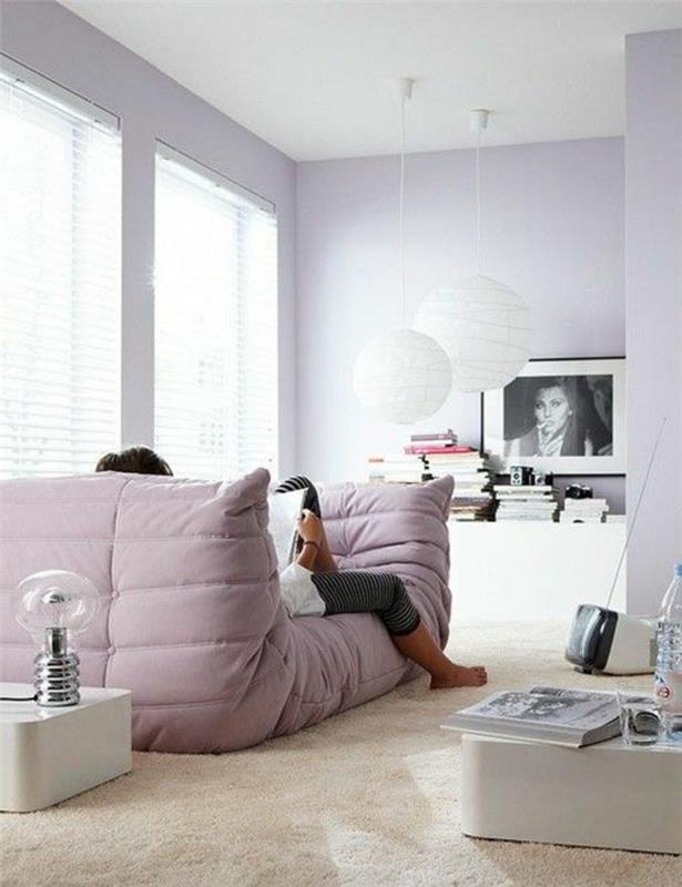 1-židinys-kėdės-bultex-šviesiai rožinė, kad būtų moderniausia svetainė su sienomis-šviesiai violetinė