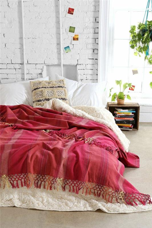1 bordo spalvos karmino spalvos lovos antklodės spalvos patalynė