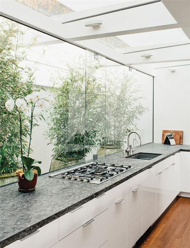 1-bela-kuhinja-z-lesenim-pohištvom-steklena-streha-notranja-pohištvo-v-kuhinji