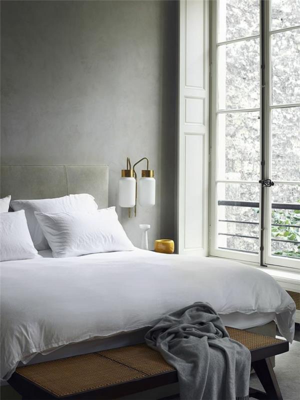1-deko-tėvų-miegamasis-baldas-tėvų-liukso stiliaus-retro-prašmatnios pilkos sienos