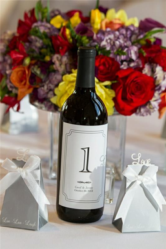 1 orijinal-şarap-şişe-etiket-bir-düğün hediyesi-fikri