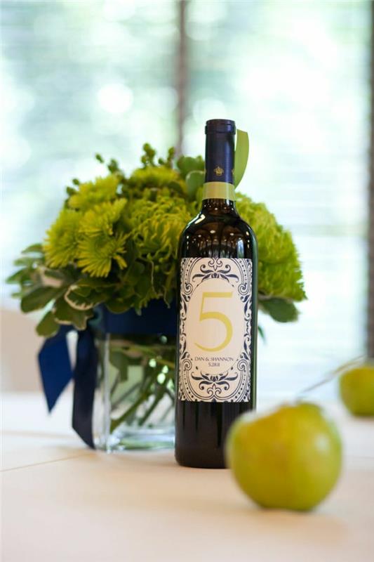 1-gana-personalizuotas-vyno butelis-personalizuotas-vyno-etiketė-vestuvių stalui