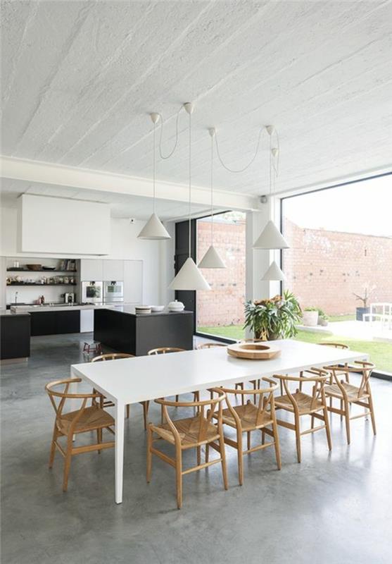 1-gana-svetainė-dekoratyvinis-betonas-betonas-stalviršis-vaškas-girs-gyvenamajam kambariui
