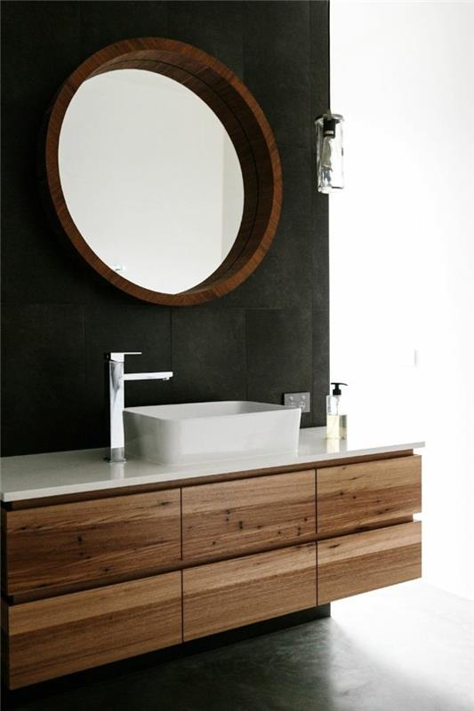 1-lepa-kopalnica-modeli-italijanska-kopalnica-model-črna-stena-okroglo-stensko ogledalo