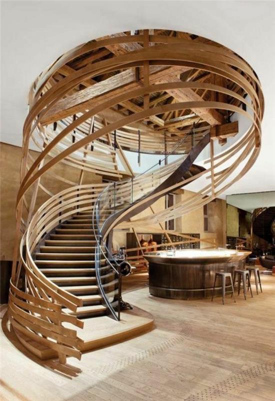 1-najlepša-zasnova-stopnic iz masivnega lesa-kako-zgraditi-leseno-stopnišče