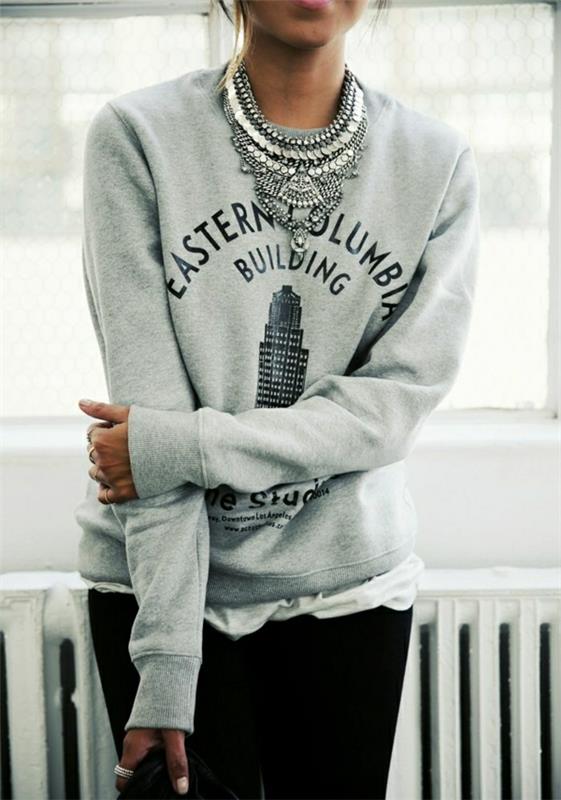 1-elegantiškas-pilkas-megztinis-moteris-mados-tendencija-juvelyrinė-pilka-moteris