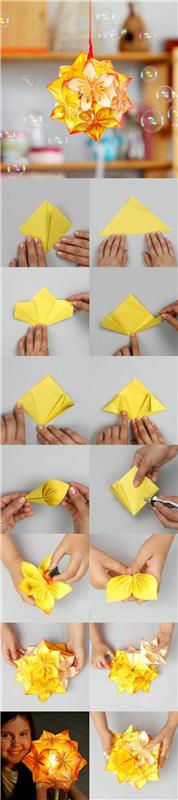 1-katlanır-origami-kolay-tatlı-turuncu-çiçek-portakal-çiçek-şekilli-tatlı-turuncu-çiçek