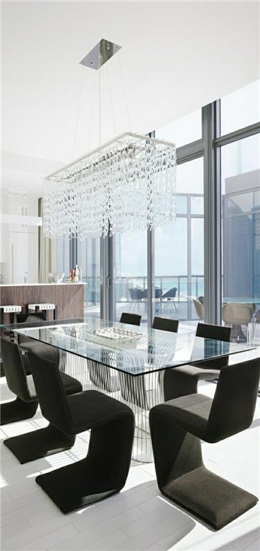 1-cena-steklena plošča-za-črno-mizo-za-luksuzni-lestenec-dnevna soba