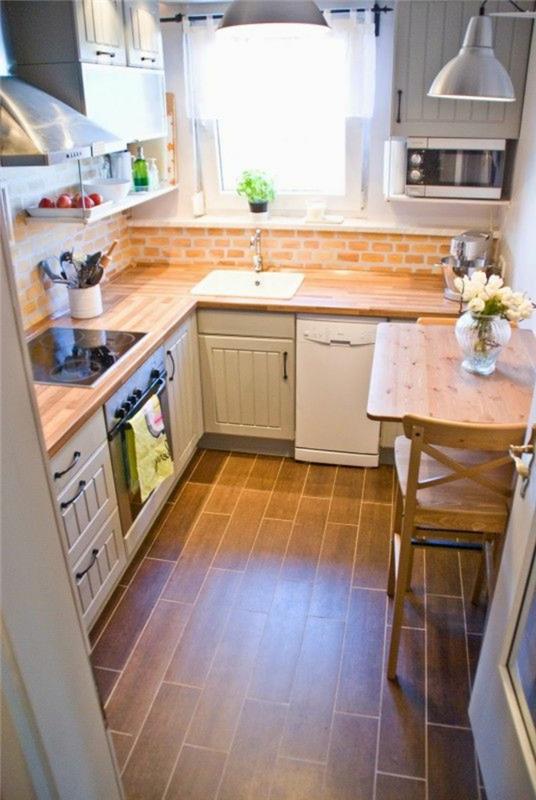 1-modüler mobilyalı daha küçük mutfak için ne düzenlemesi