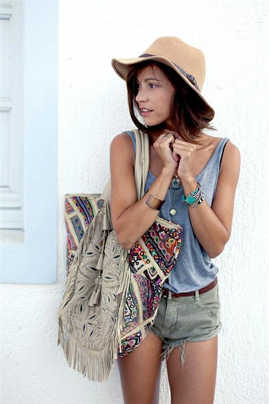 1-renkli-kumaş-el çantası-kadın-plaj-moda-bohem tarzı