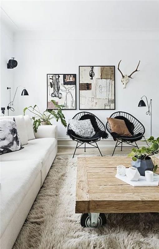 1-dolga-dnevna soba-design-mizica-v-lesu-bež-kavč-bela-kavč