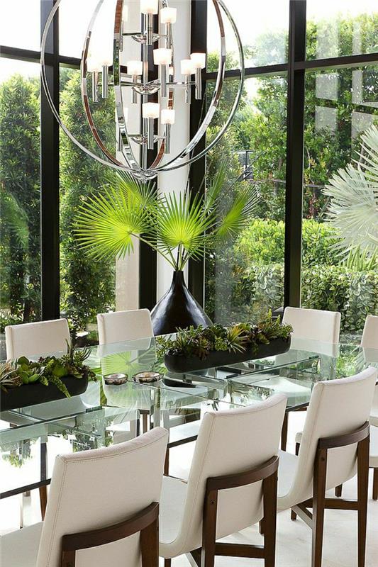 1-pravokotna-steklena-miza-moderna-kuhinjska miza-zelena-rastlinska-cena-steklena-miza