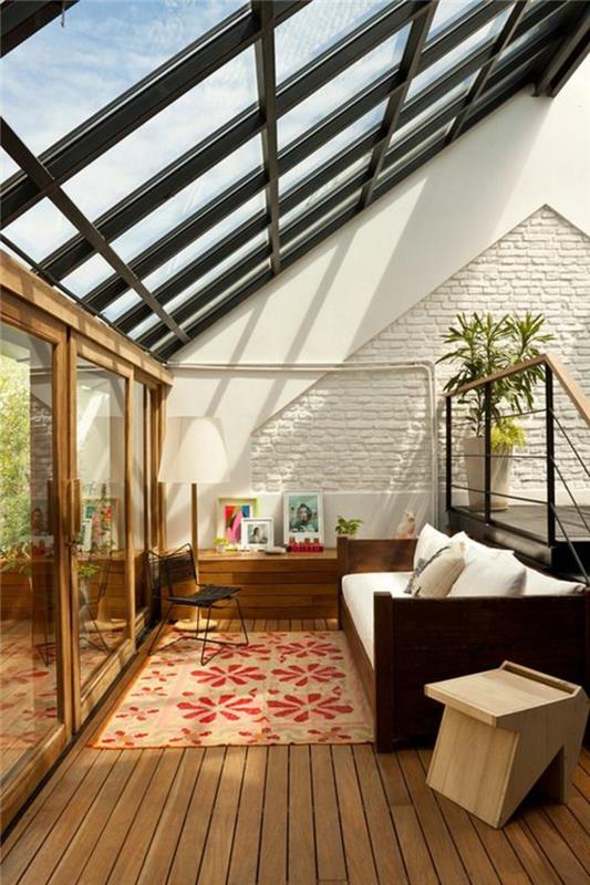 1-bioklimatinė-veranda-bioklimatinė-pavėsinė-parketas-grindys-šviesaus medžio-stiklo lubos
