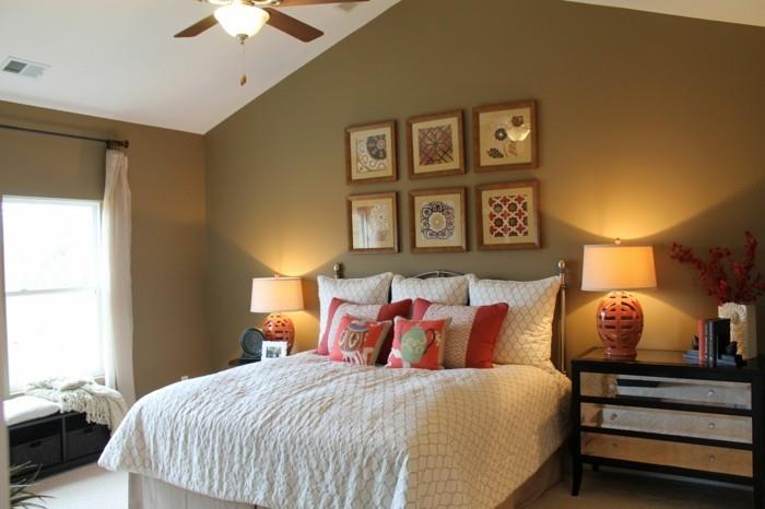 10.güzel-yatak odası-minimalist-duvar-dekorasyon-yastıklar