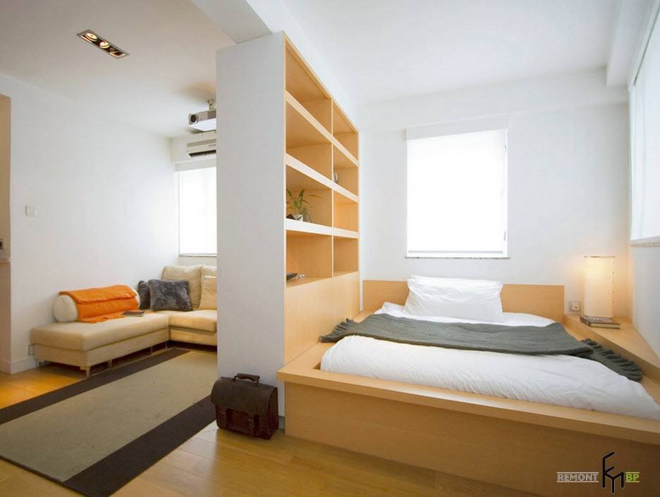Salón y dormitorio