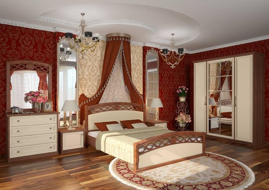 寝室の歴史的なスタイル