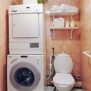 Dove mettere la lavatrice in un bagno piccolo