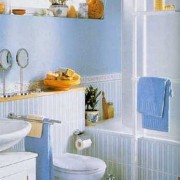 Bagno piccolo blu