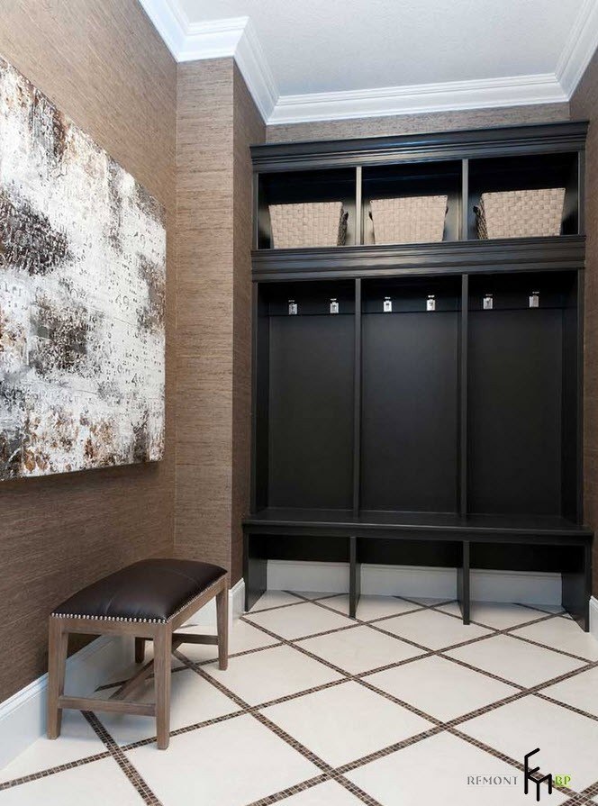 Interior contrastante