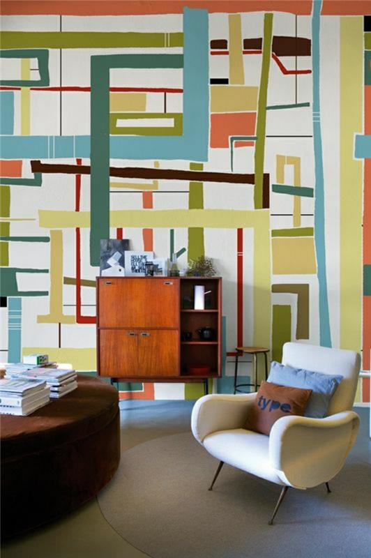 12-leroy-merlin-geometrik-renkli goblen = oturma odası için-modern-iç-mobilya