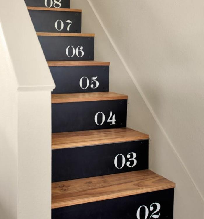 okraševanje-stopnišča-stopnice-oštevilčeno-stopnišče-obnova-slikarstvo-original-les-stopnišče