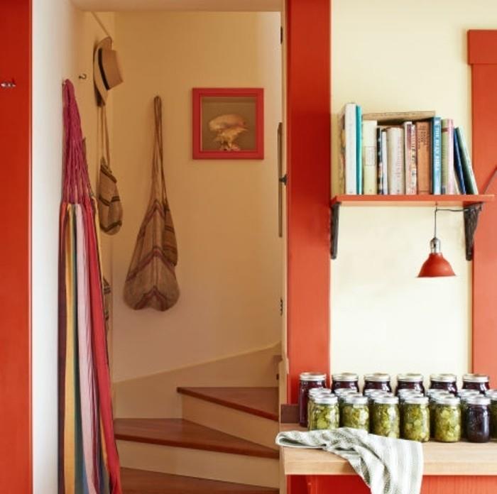 lepa-ideja-deco-rustikalno-lesena-četrt-stopnica-lepa-lepa-stenska dekoracija