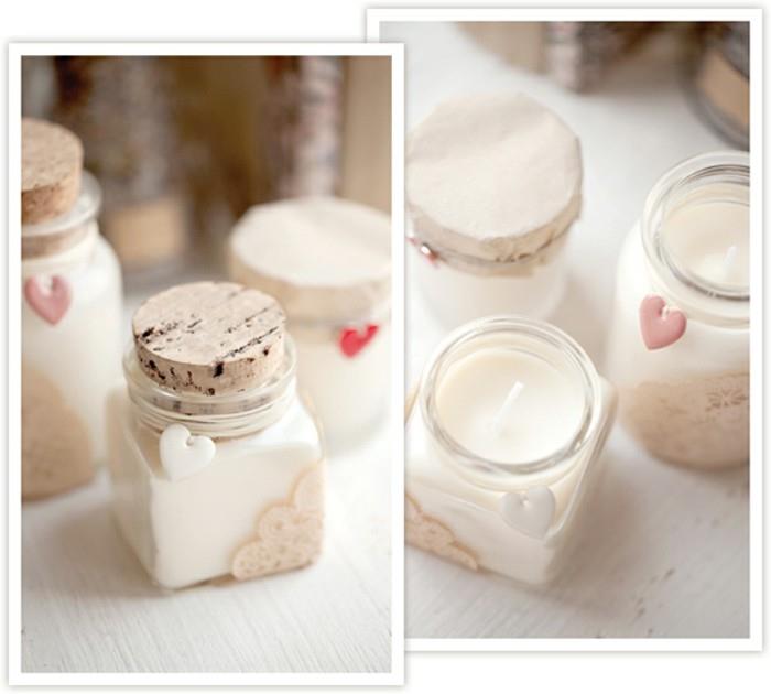 1 Ką daryti su stikliniais jogurto puodais, gaminant žvakių laikiklius, dekoratyvines širdis, kamštienos kamštį