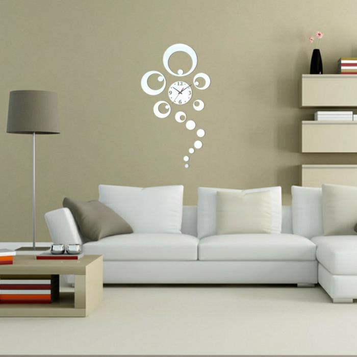 2-dekoratif-dekoratif-aynalı-oturma odası-taupe-renk-alinea-duvarlarınızı-süslemek için-ayna