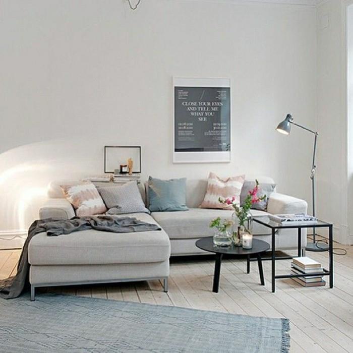 2-güzel-kanepe-modern-oturma odası-gri-ahşap-zeminler-gri-köşe-kanepe