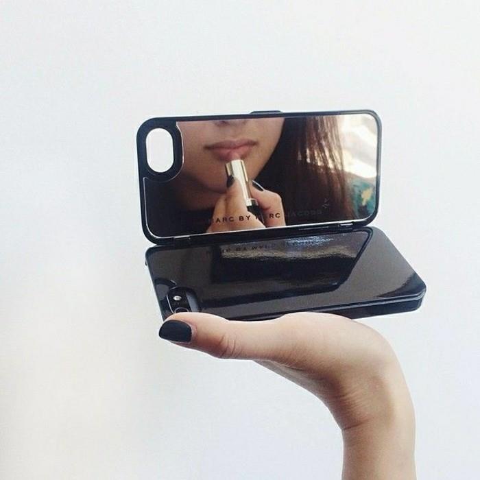 2 kišenių veidrodis-pigus-asmeninio telefono formos kišeninis veidrodis-pigus-originalus