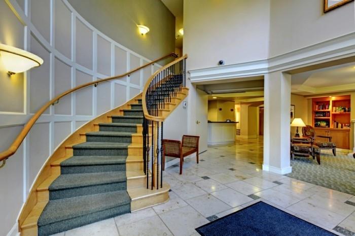 moderno-stopnišče-leseno-stopnišče-ideja-preproga-zeleno-stopnišče