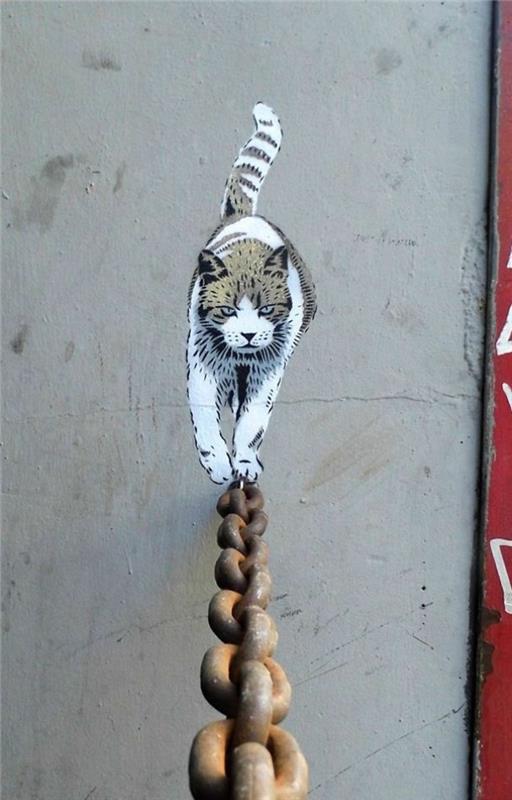 art-paris-pochoir-artist-creation-cat-cool
