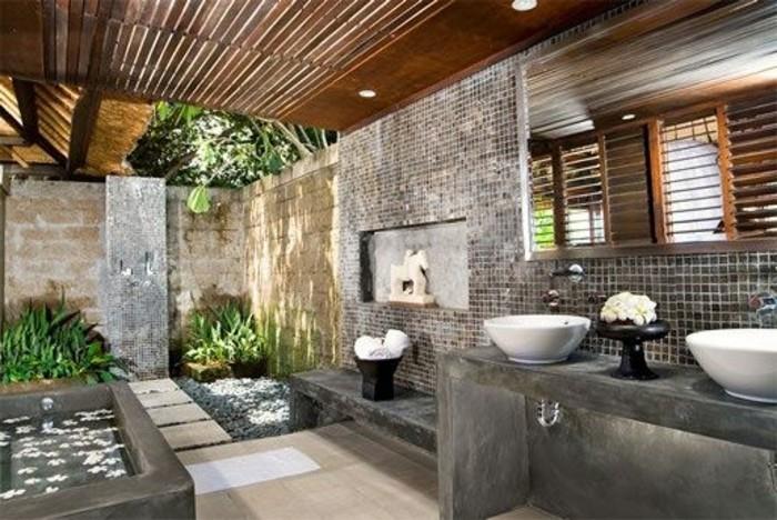 3-najboljše ideje za kopalnico-zen-sivo-opeko-steno-kopalnico