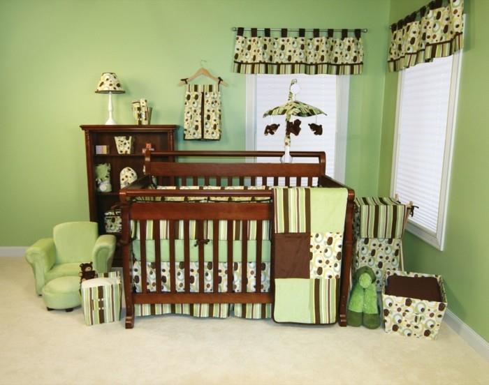 30 adet bebek yatak odası-tatlı-yeşil-beşik-mini-sevimli-kanepe-saklama çantası