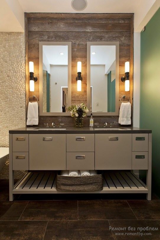Illuminazione spettacolare in bagno